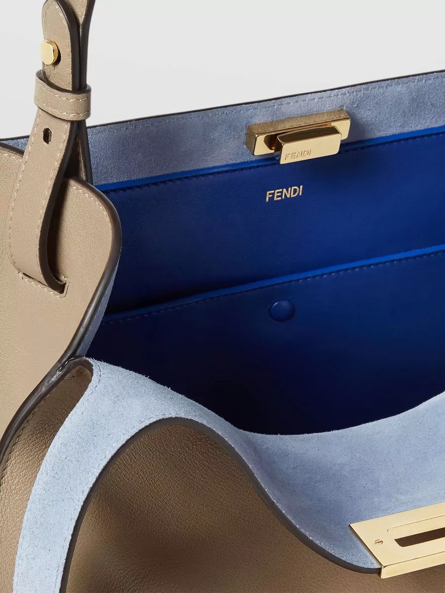 Fendi Large Leather Shoulder Bag