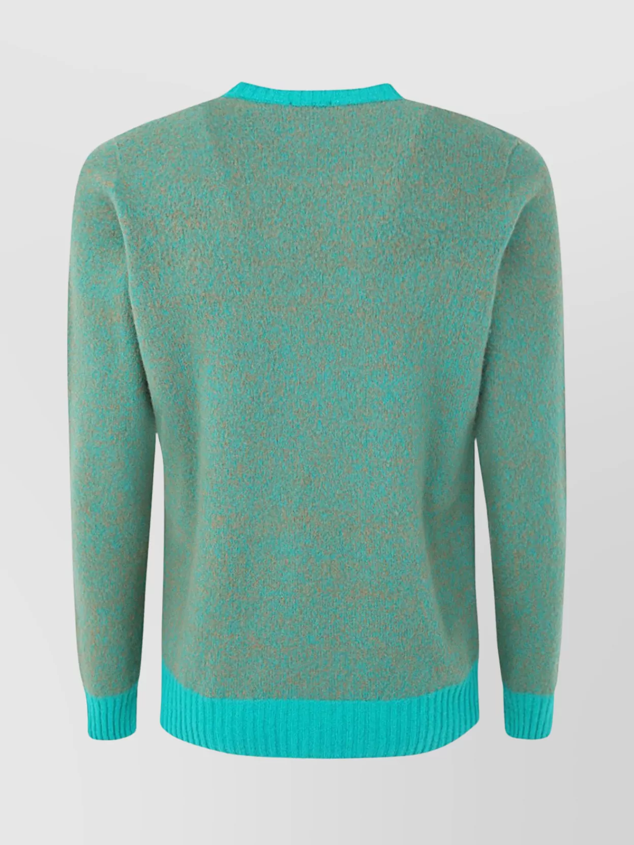Drumohr Crew Neck Long Sleeve Sweater In Multi