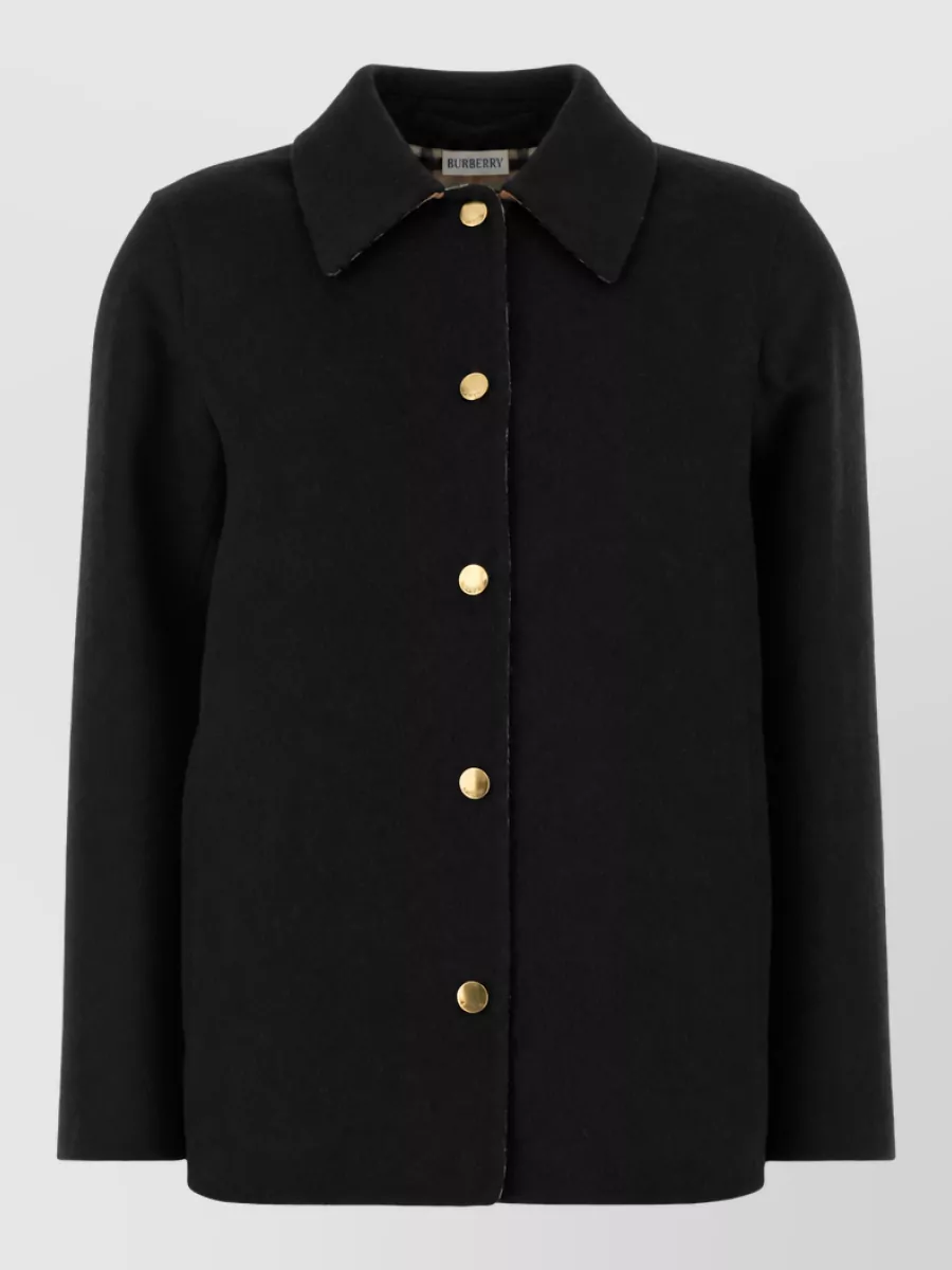 Burberry Wool fitted jacket