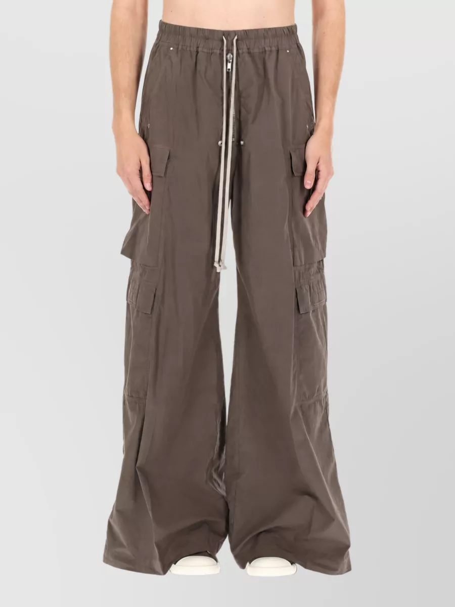 Rick Owens Drkshdw Jumbo Cargo Pants Wide Leg Design