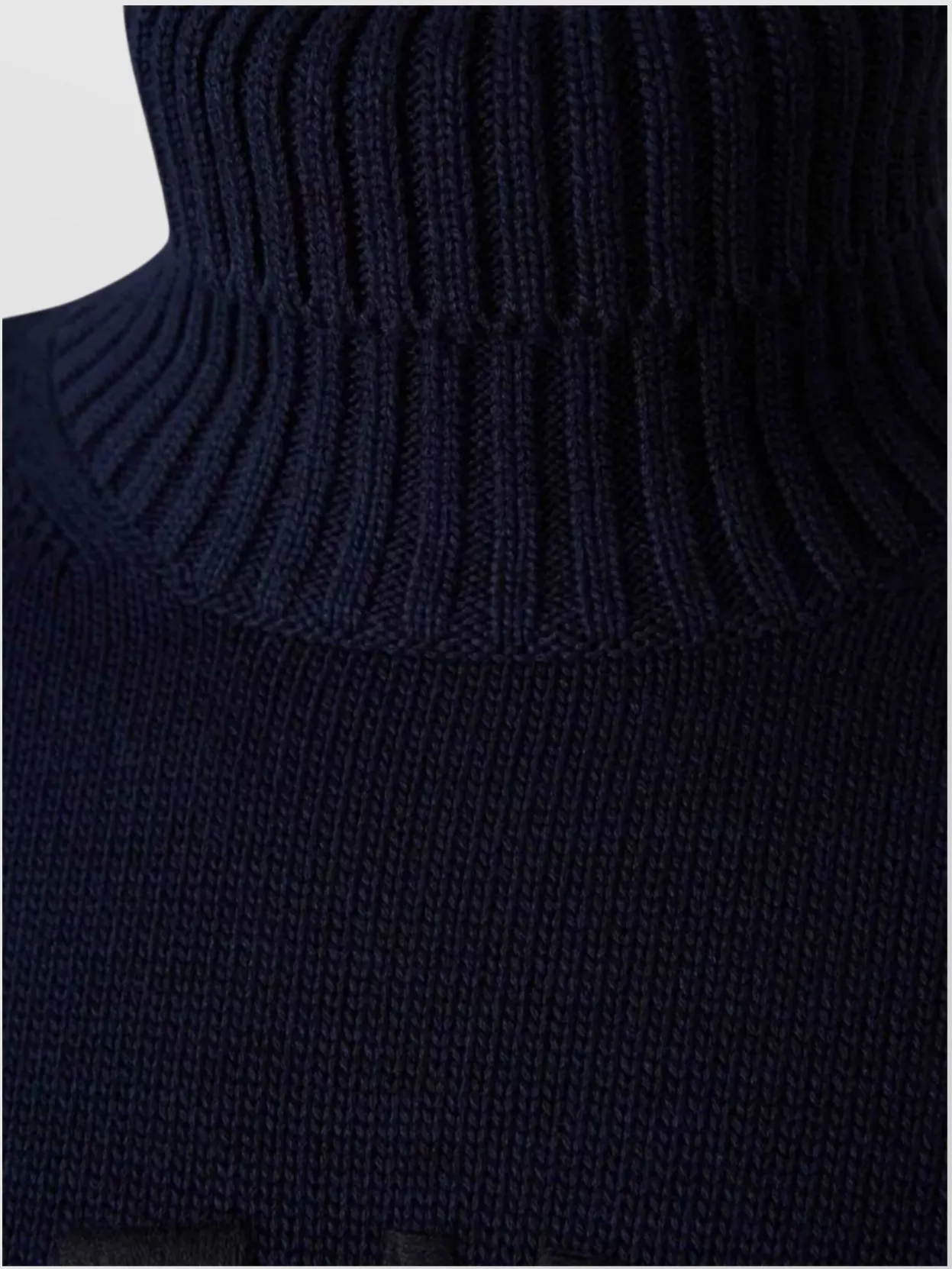 Givenchy Ribbed Turtleneck Jumper Cuffs Hem