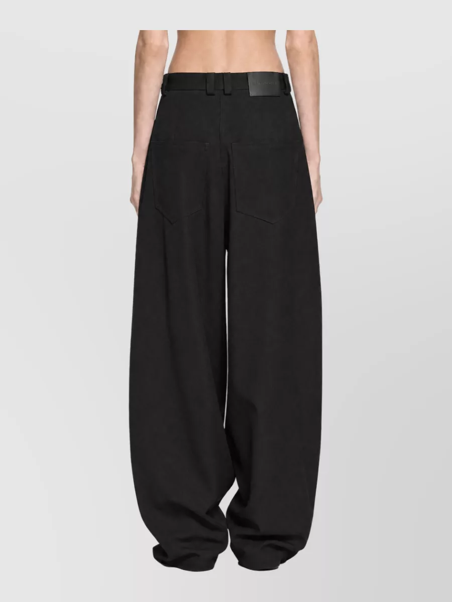 Balenciaga Wool Wide-Leg Trousers