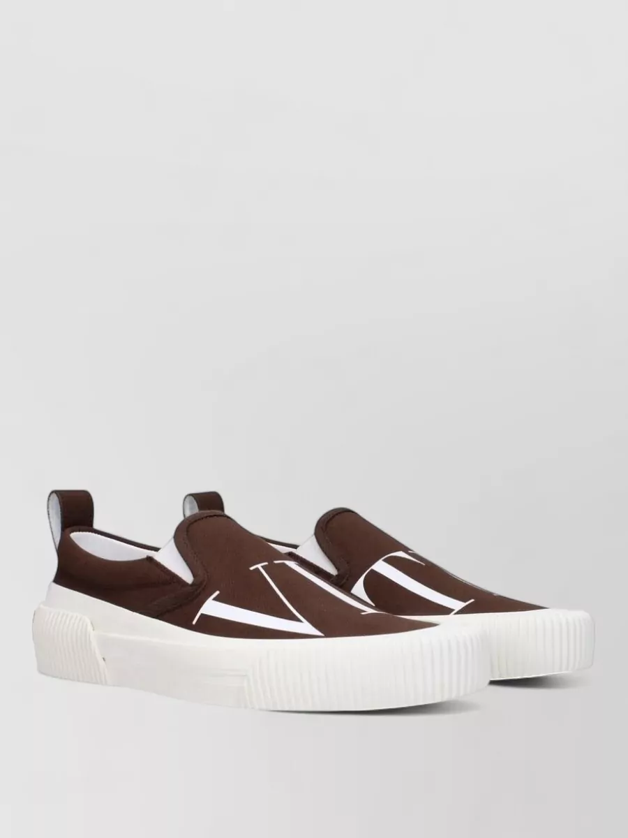 Valentino Garavani Fabric Slip-On Sneakers