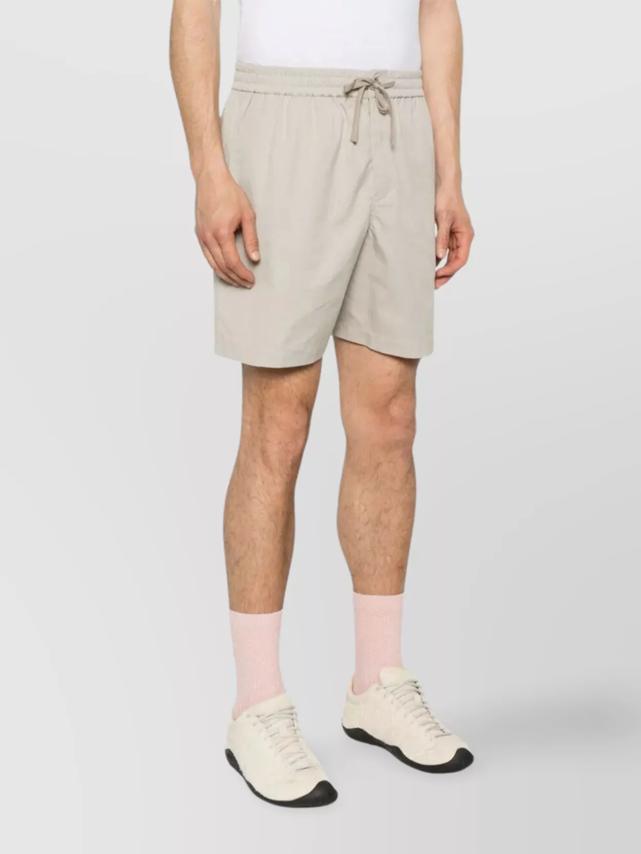 Maison Kitsuné Stretch Bermuda Style Shorts