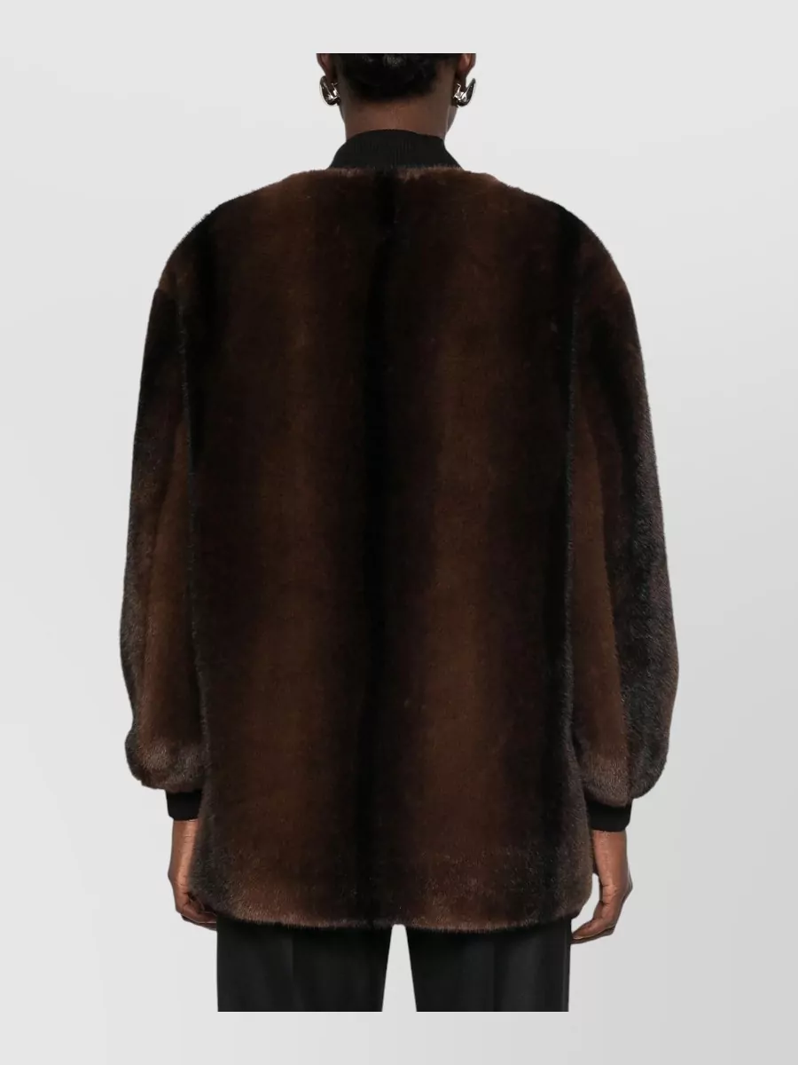 Ermanno Firenze Faux Fur Jacket