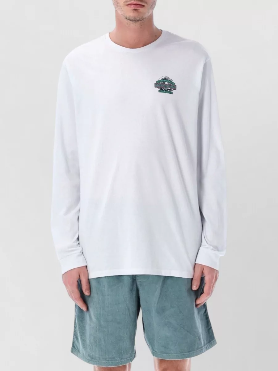 Patagonia Cotton Blend Long-Sleeve Graphic T-Shirt