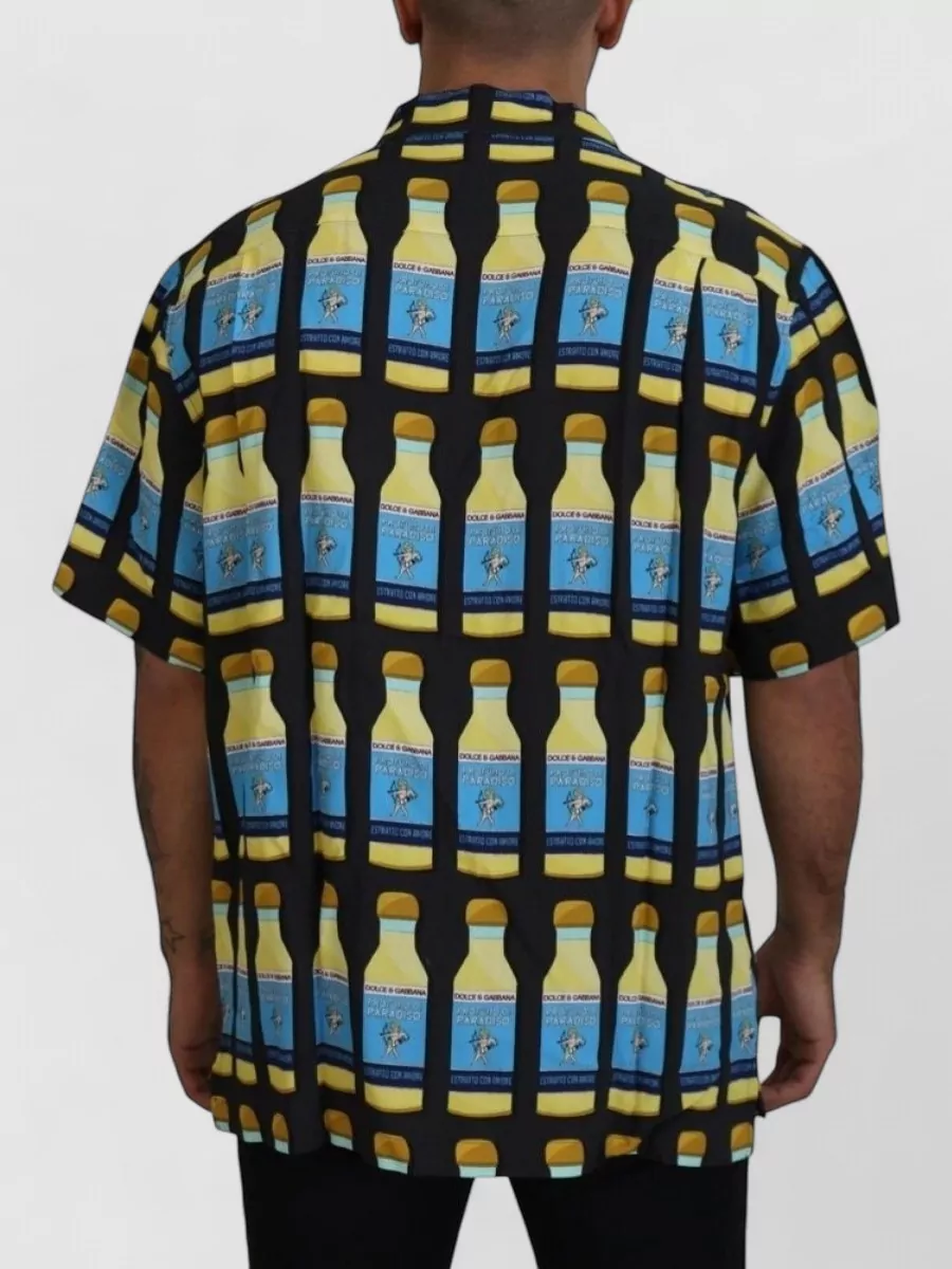 Dolce&Gabbana Printed Short-Sleeve Shirt