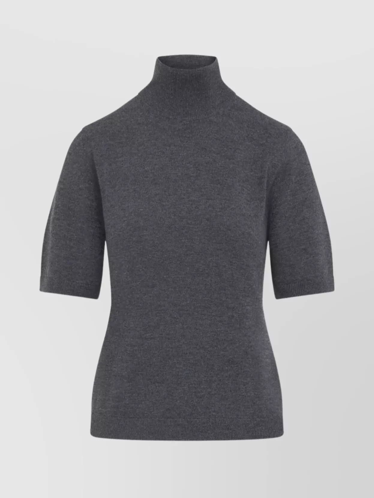 S Max Mara Turtleneck Knitwear Short Sleeves