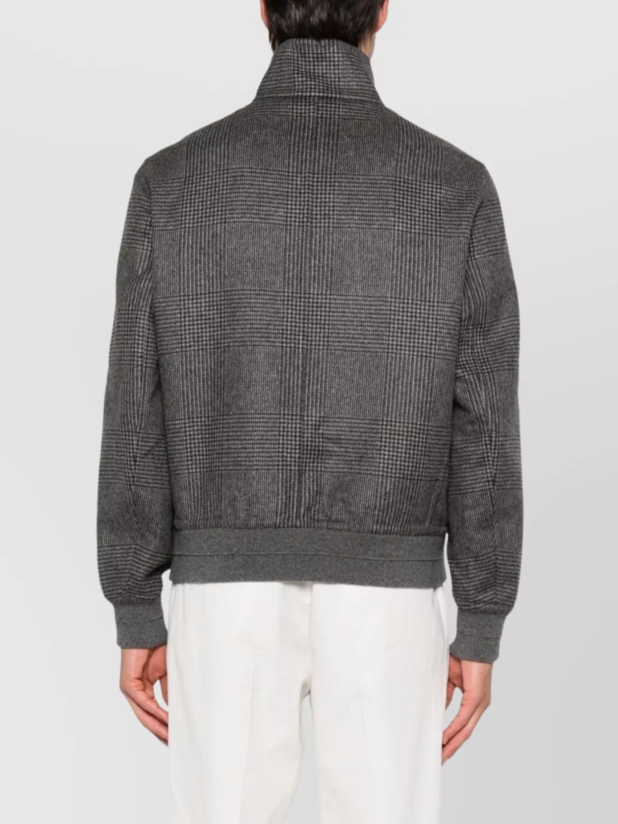 Brunello Cucinelli Bomber Jacket In Cashmere