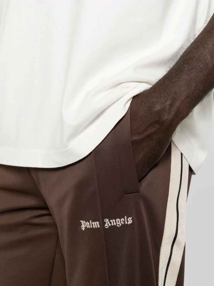 Palm Angels Straight-Leg Track Pants