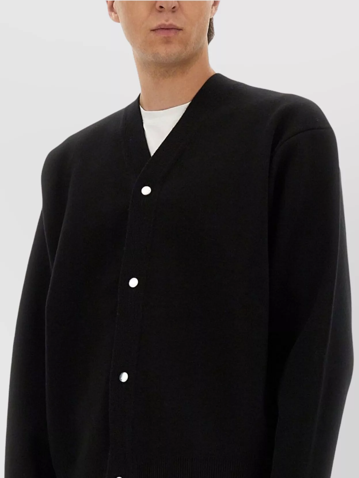 Jacquemus V-Neck Sweater Long Sleeves