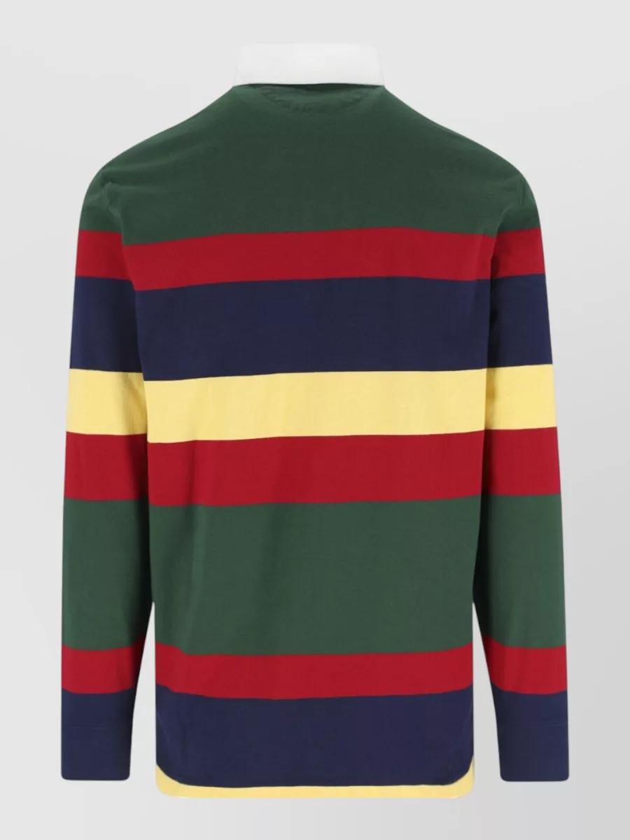 Polo Ralph Lauren Striped Long-Sleeve Polo Shirt