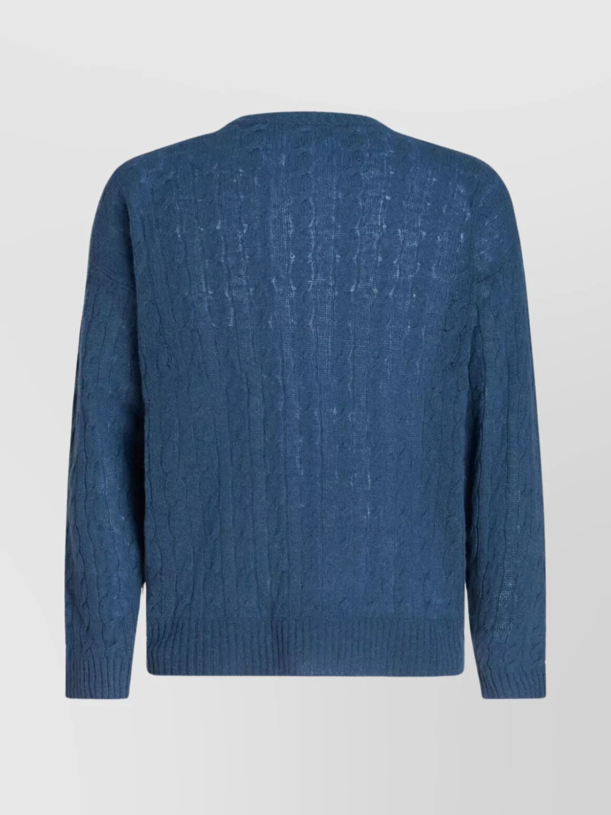 Etro Cable Knit Crew Neck Sweater