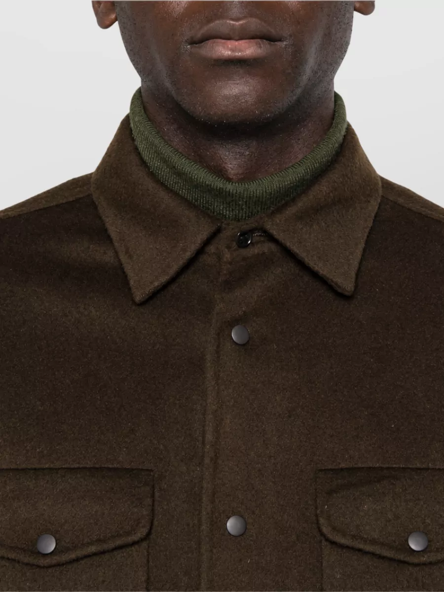 Aspesi Wool Shirt Jacket