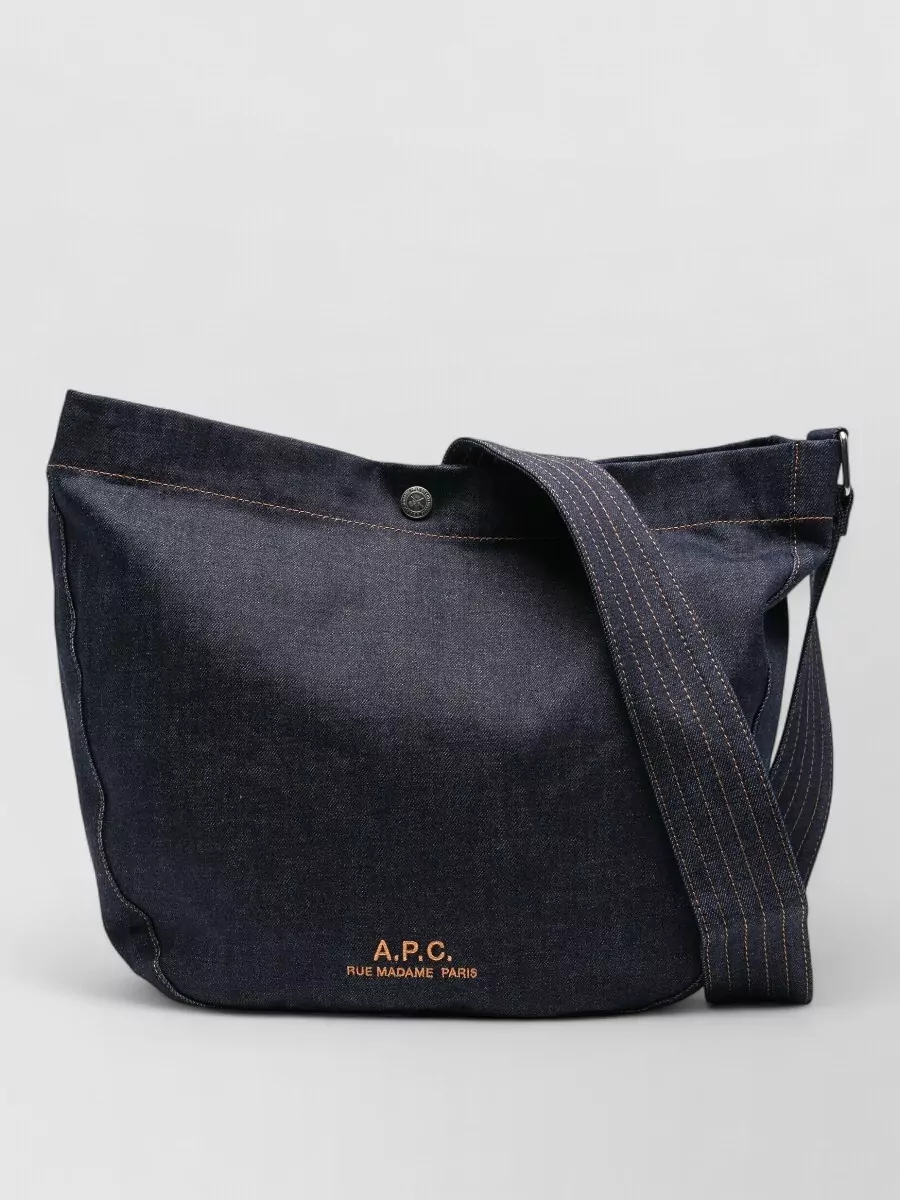 A.P.C. na denim shoulder bag