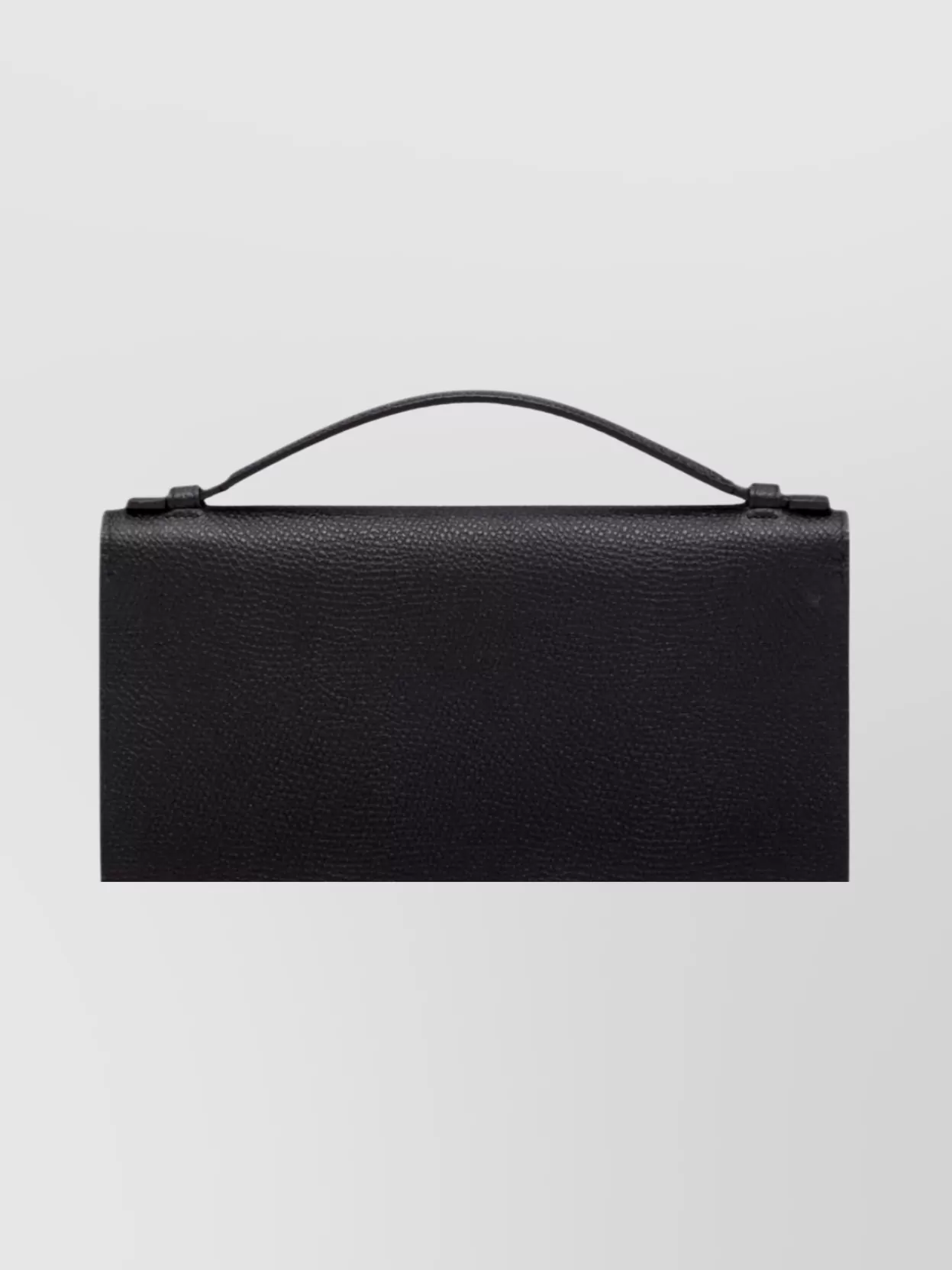 Valentino Chain Strap Leather Logo Clutch