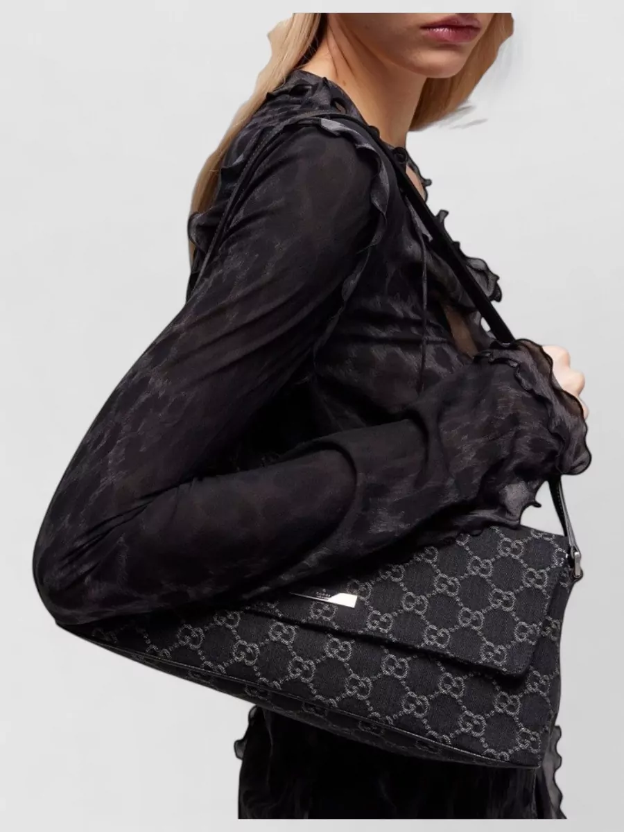 Gucci Madison Medium Denim Shoulder Bag