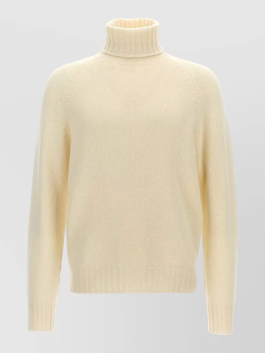 Ma'ry'ya wool silk cashmere turtleneck sweater
