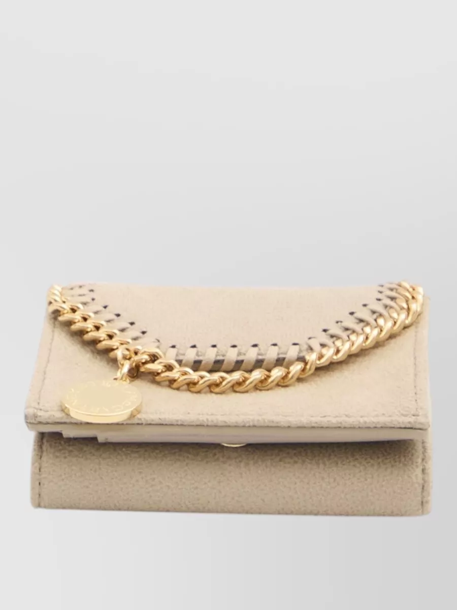 Stella Mccartney Falabella Shaggy Deer Trifold Wallet