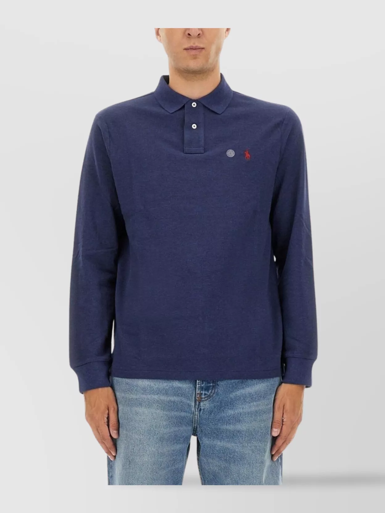 Polo Ralph Lauren Long Sleeve Polo Shirt Collar