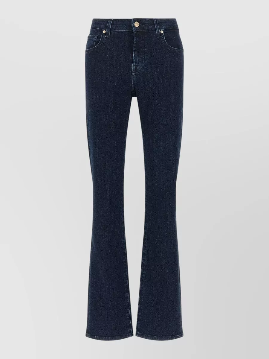 7 For All Mankind denim slim-fit bootcut jeans