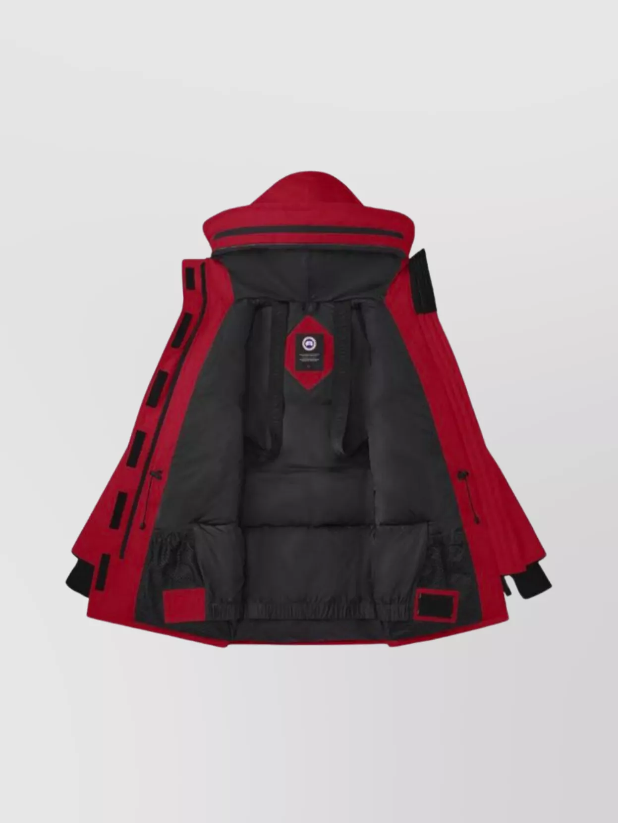 Canada Goose Hooded Jackets With Front Pockets And Adjustable Cuffs