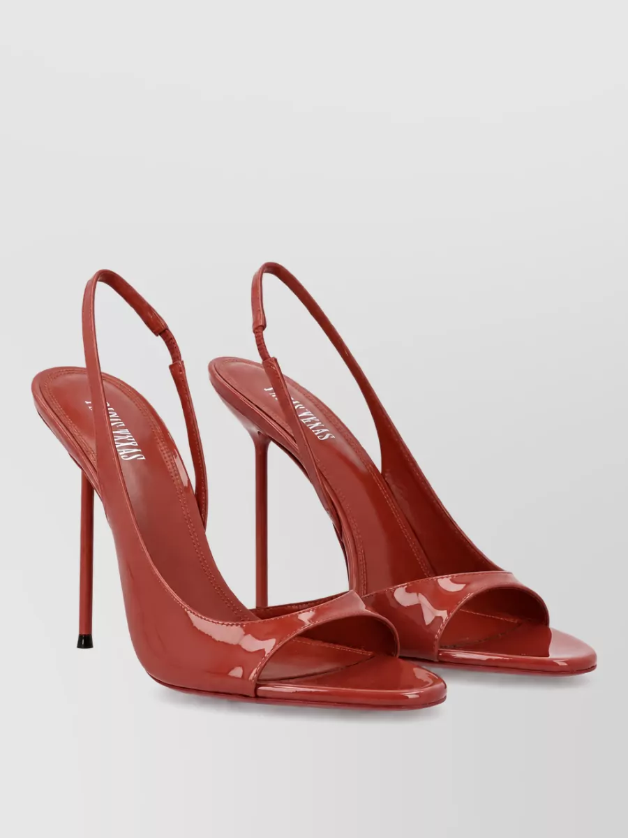 Paris Texas Leather Slingback Sandals