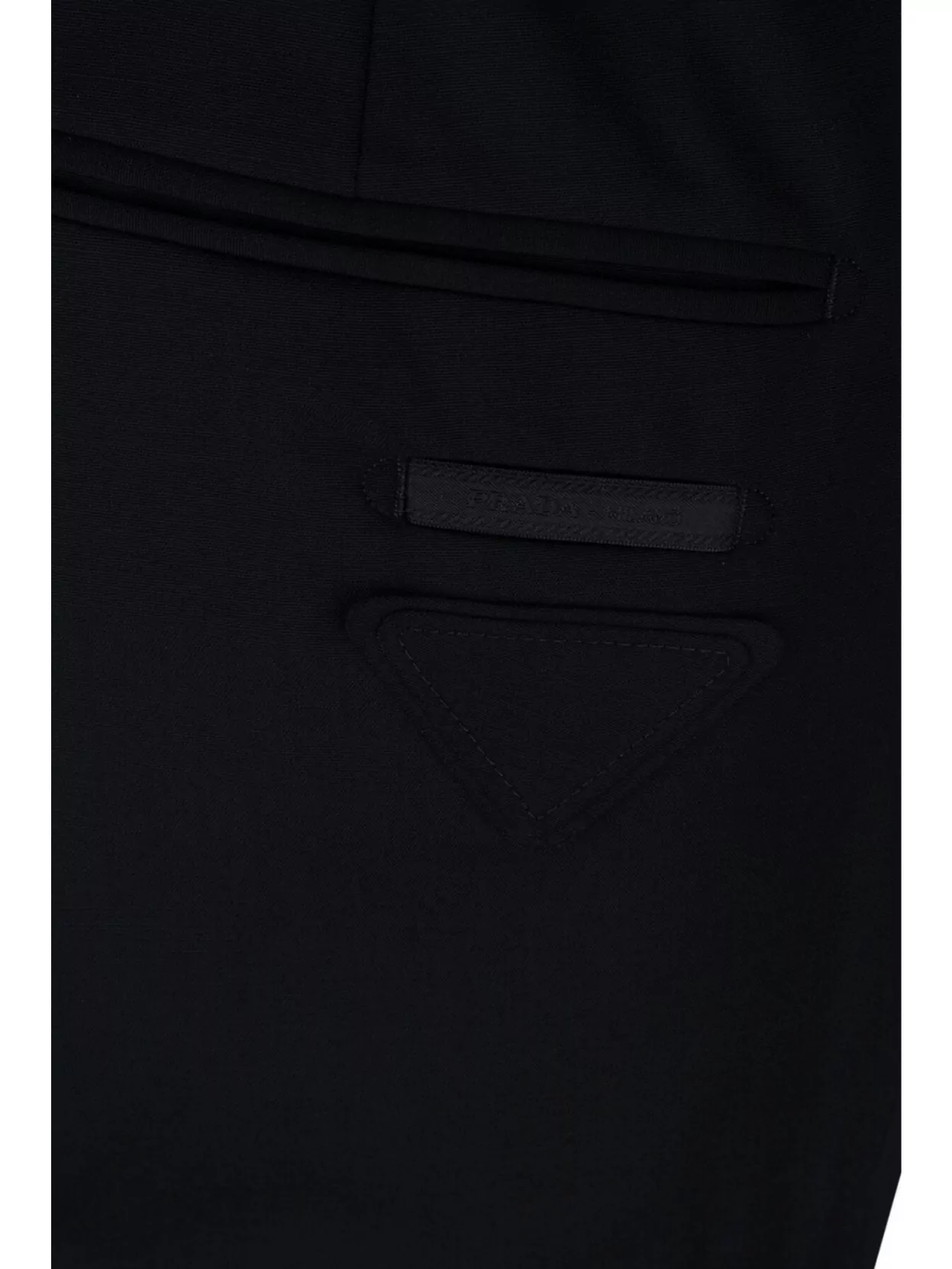 Prada Tailored Trousers With Belt Loops And Pockets