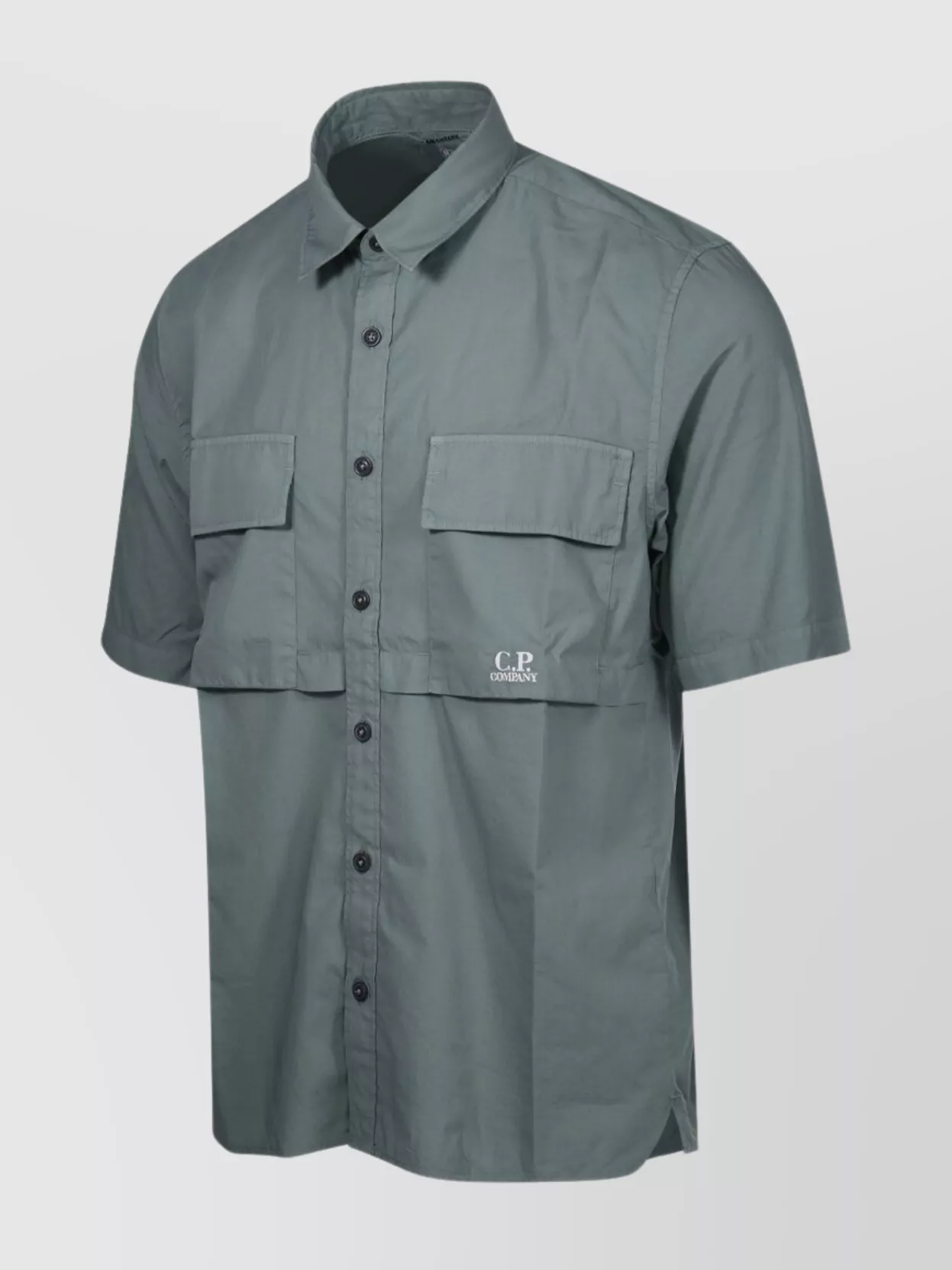 C.p. Company Casual Button-Down Short Sleeve Shirt