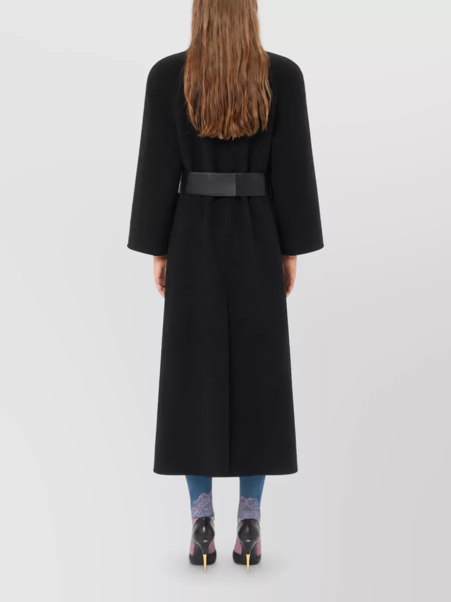Valentino Cashmere Blend Belted Coat
