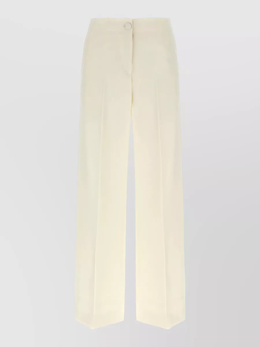 Brioni silk-blend wide-leg trousers