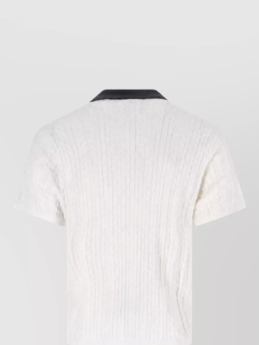 Adidas Cotton Short-Sleeve Polo Shirt