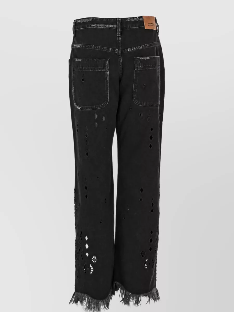 Isabel Marant Denim Wide-Leg Jeans