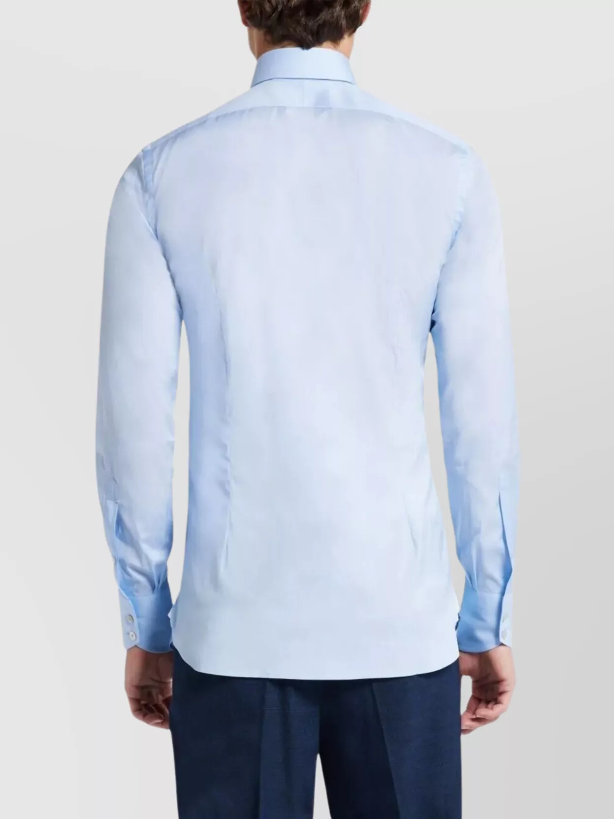Tom Ford Fitted Shirt With Long Sleeves And Spread Collar