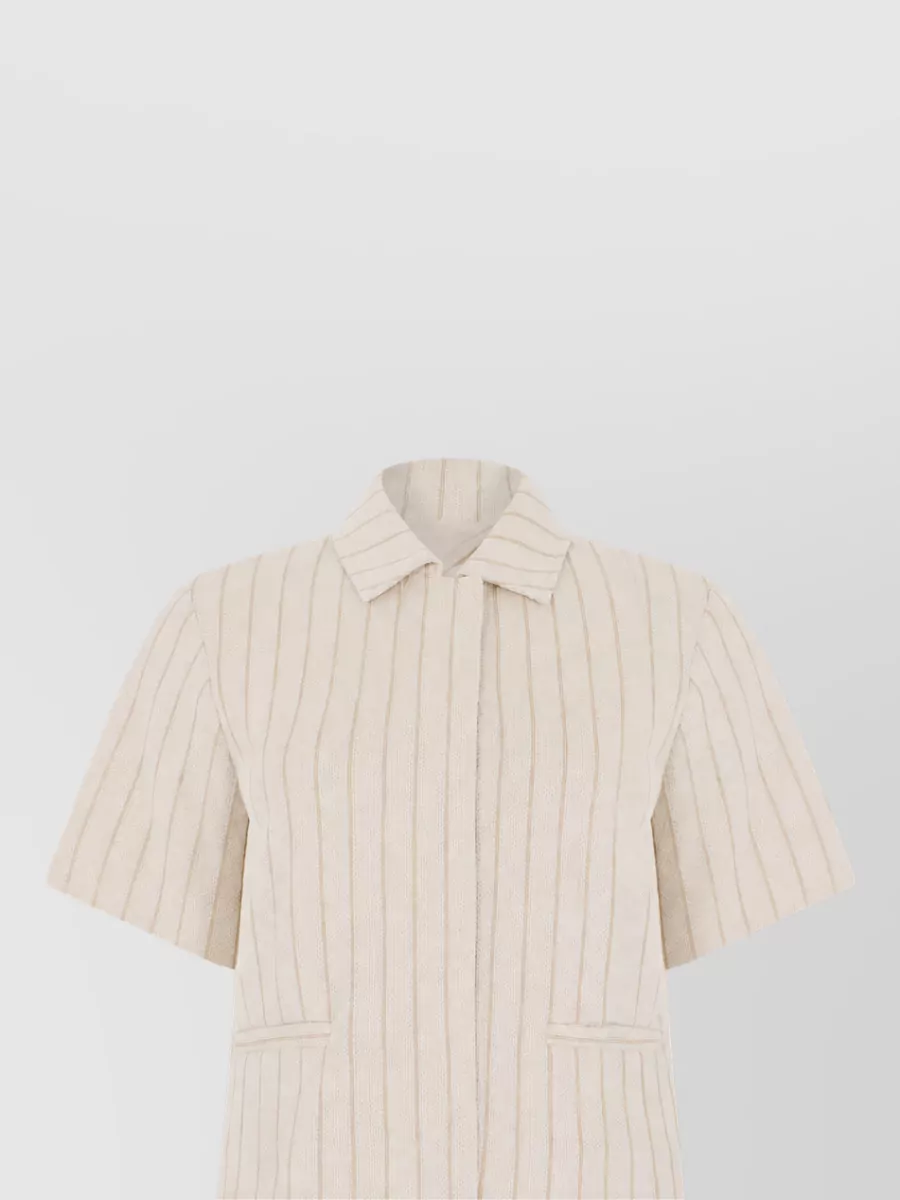 Max Mara Cotton short-sleeve shirt