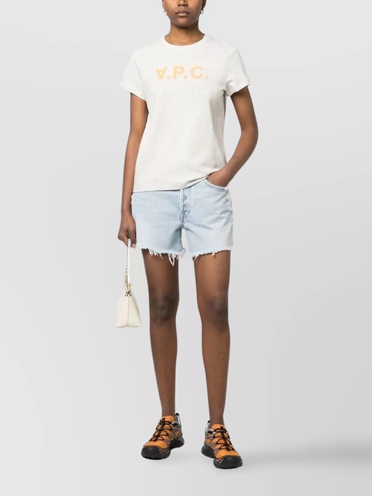 A.p.c. Classic Crewneck T-Shirt With Straight Hem