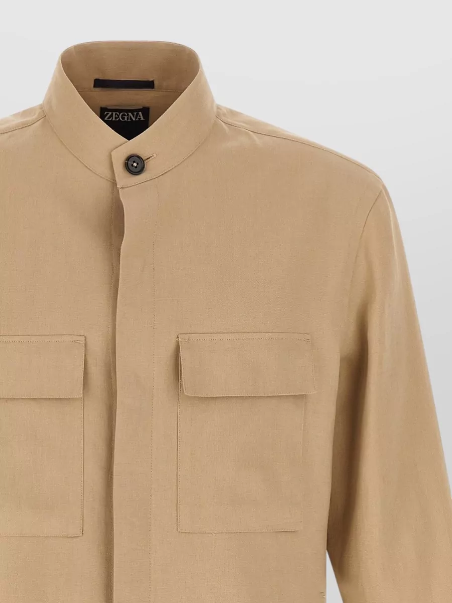 Zegna Linen Overshirt