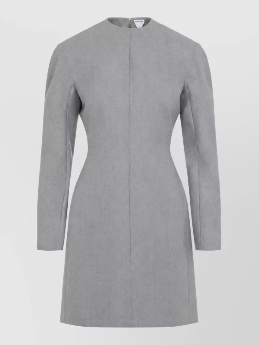Bottega Veneta Wool long-sleeve mini dress