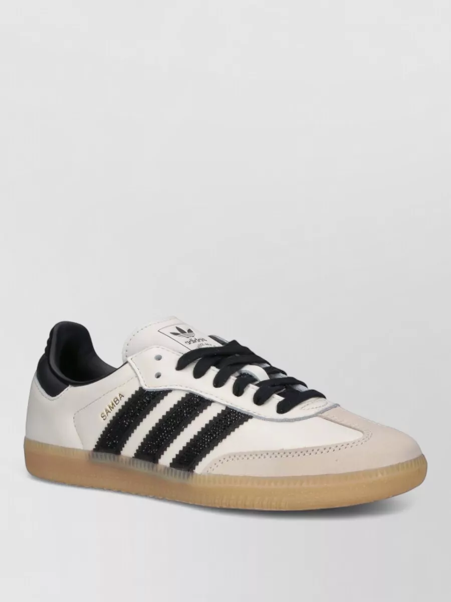 Adidas leather low-top sneakers