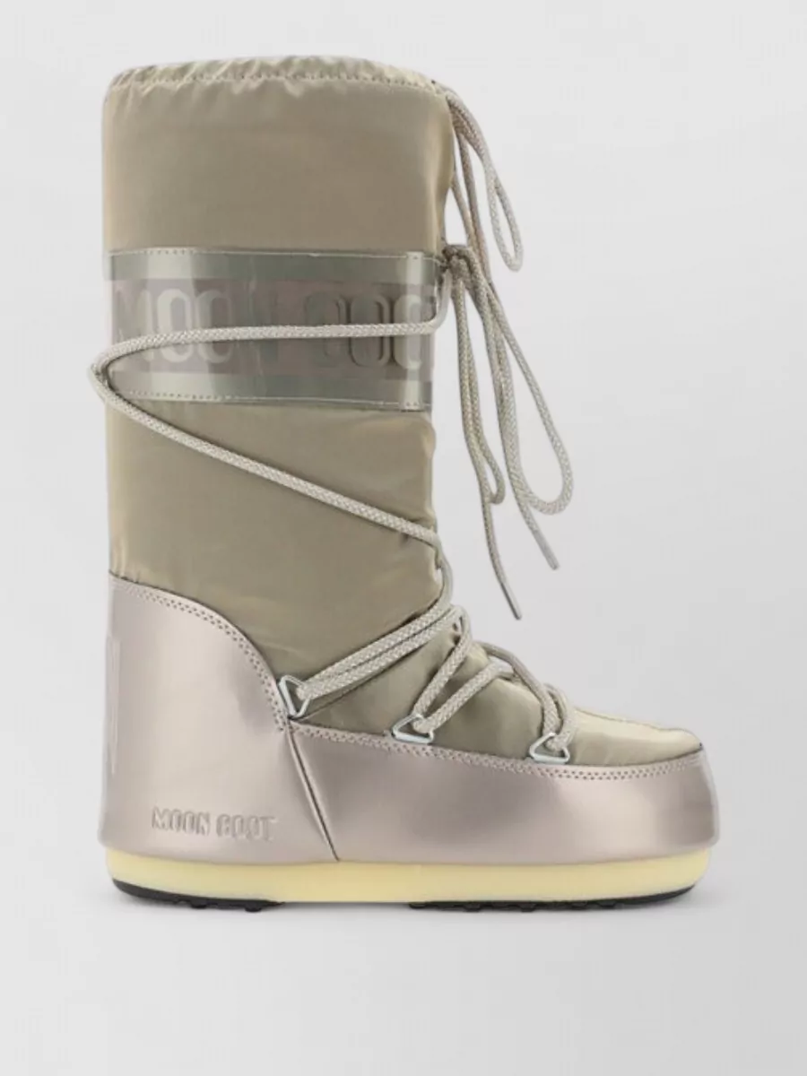 Moon Boot Metallic Knee-High Snow Boots