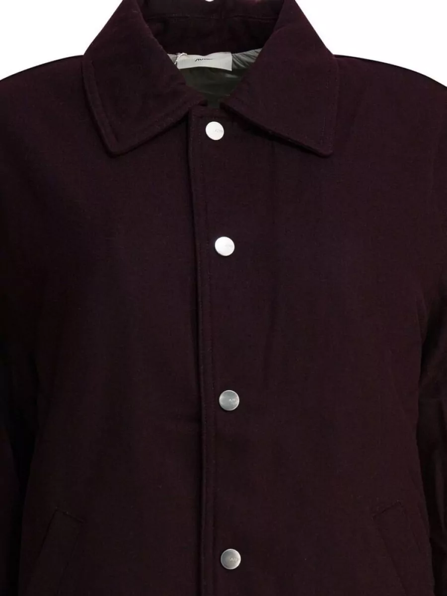 Autry Wool Single Breasted Coat