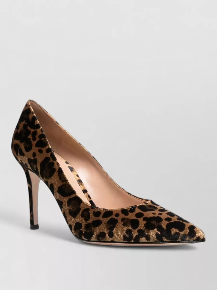 Gianvito Rossi leopard-print pumps