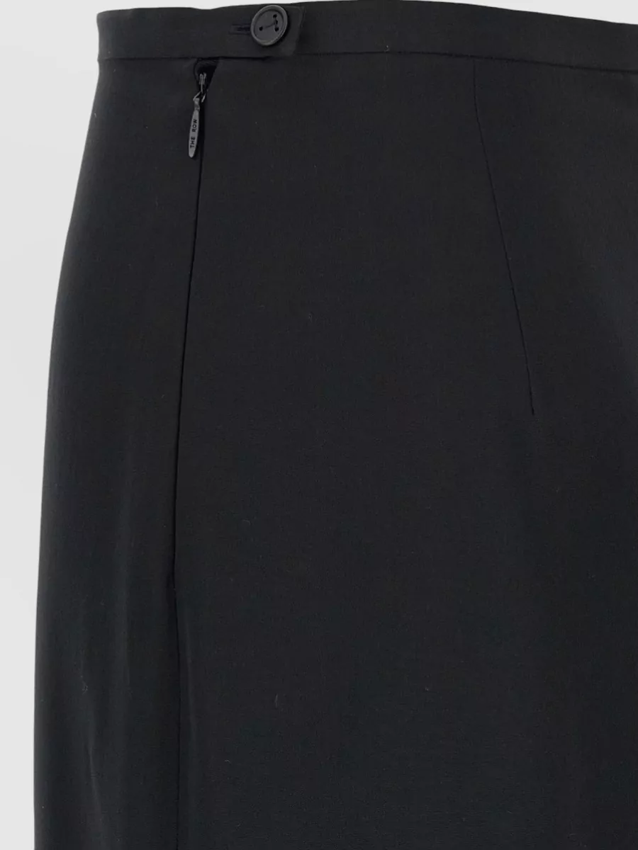 The Row Button Detail Matias Skirt Design