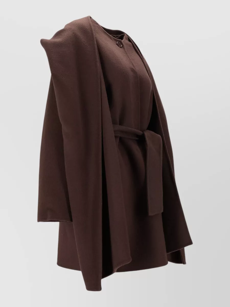 Parosh Wool Poncho