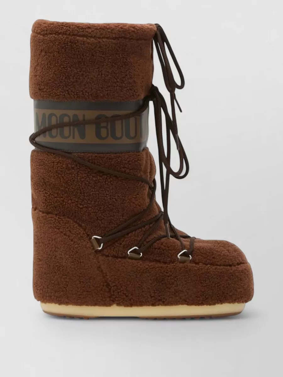 Moon Boot Fleece Ankle Boots
