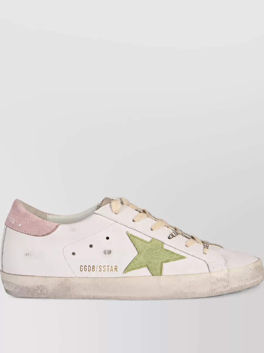 Golden Goose leather low-top sneakers