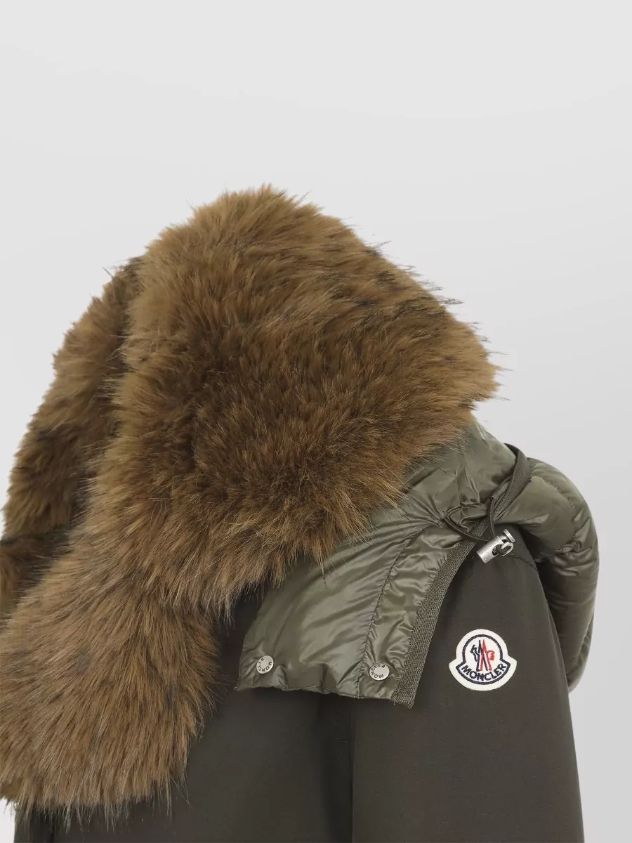 Moncler Down Hooded Long Puffer Parka