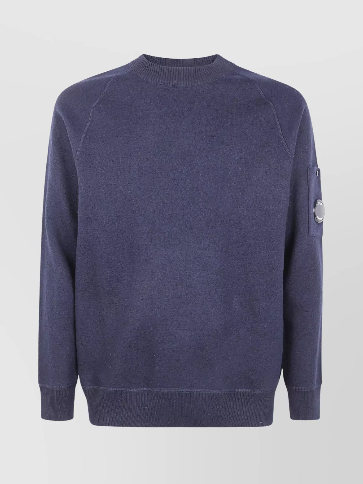 C.p. Company Merino Wool Crew Neck Knit Sweater