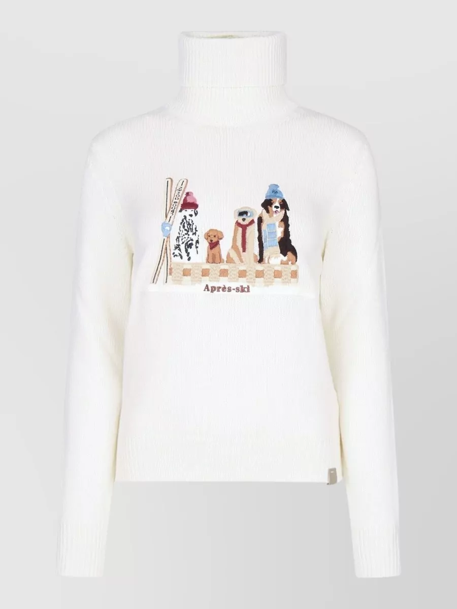 Jacob Cohen embroidered dogs sweatshirt