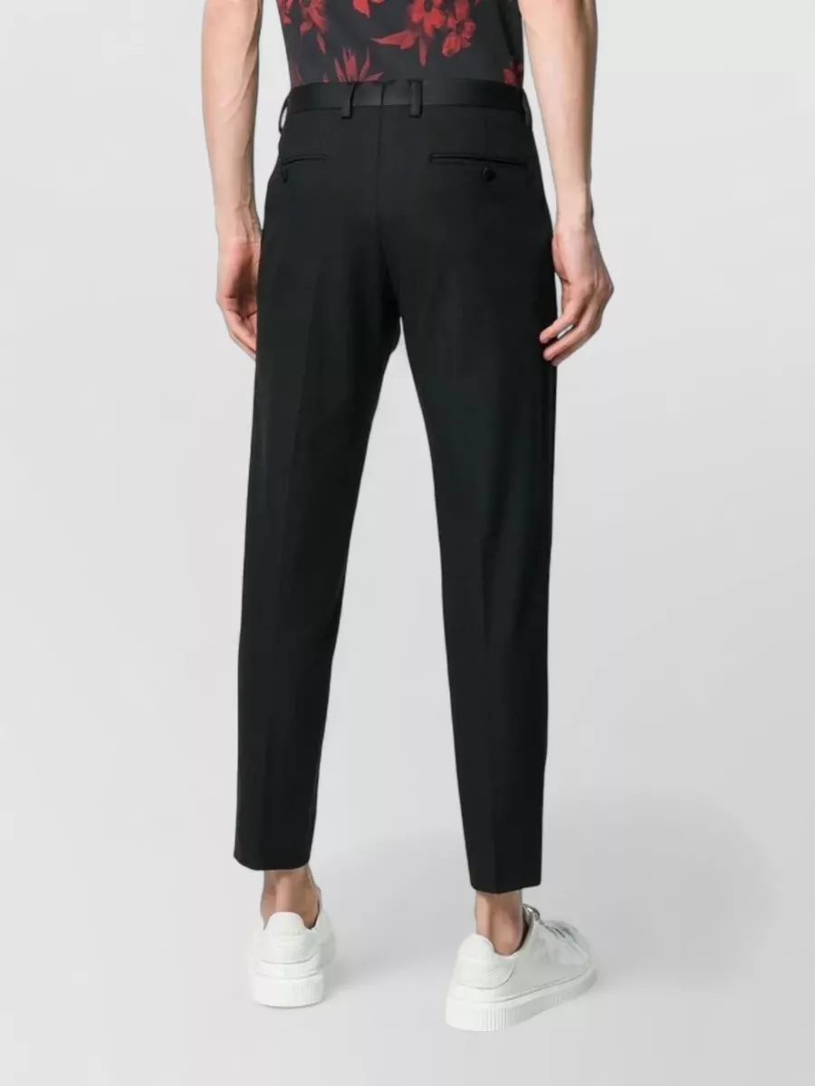 Dolce&Gabbana Tailored Slim Fit Trousers Blended Fabric